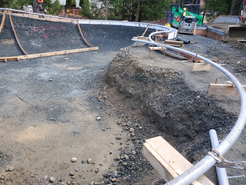 skate park construction