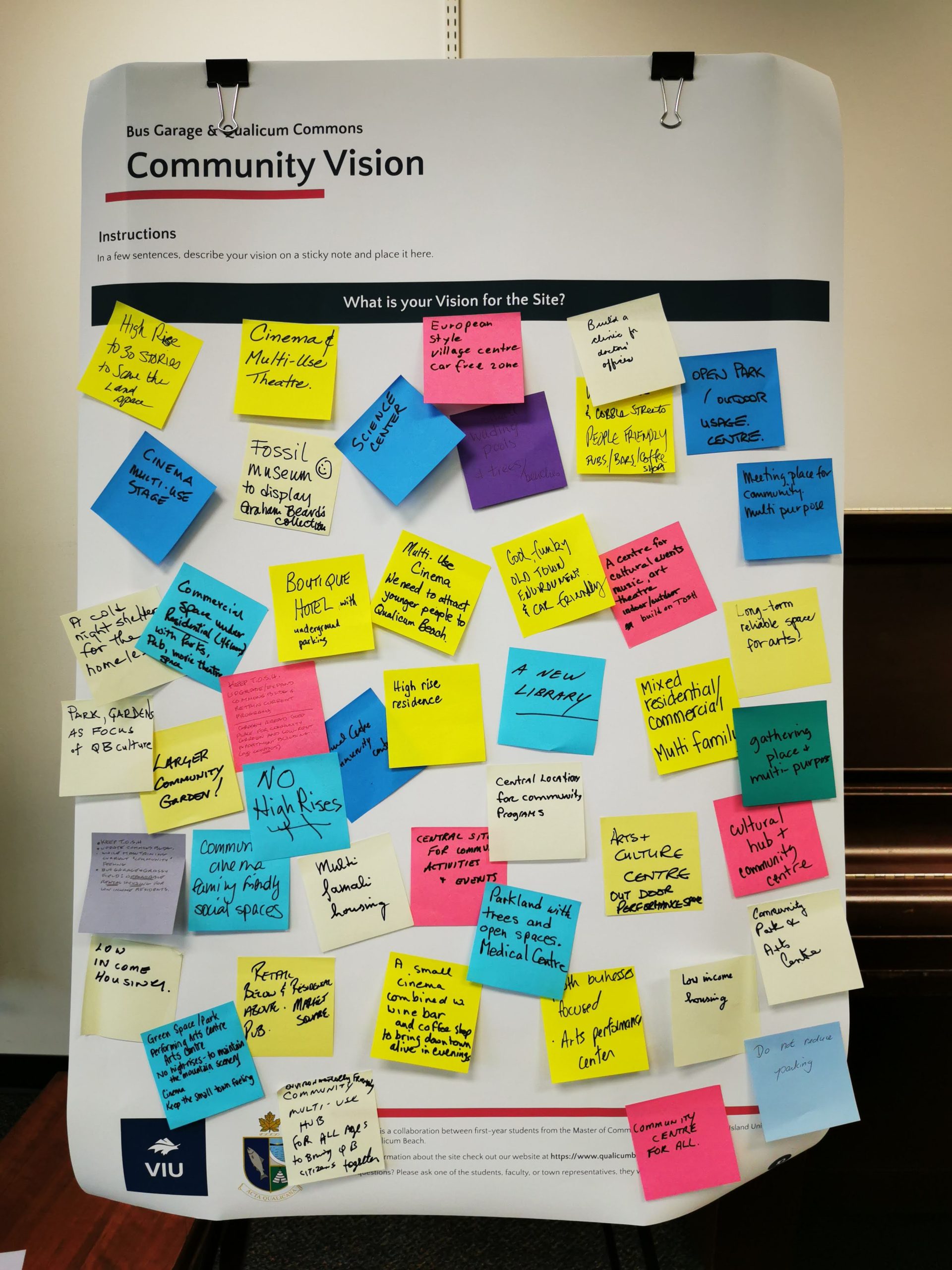 Public engagement process for Bus Garage