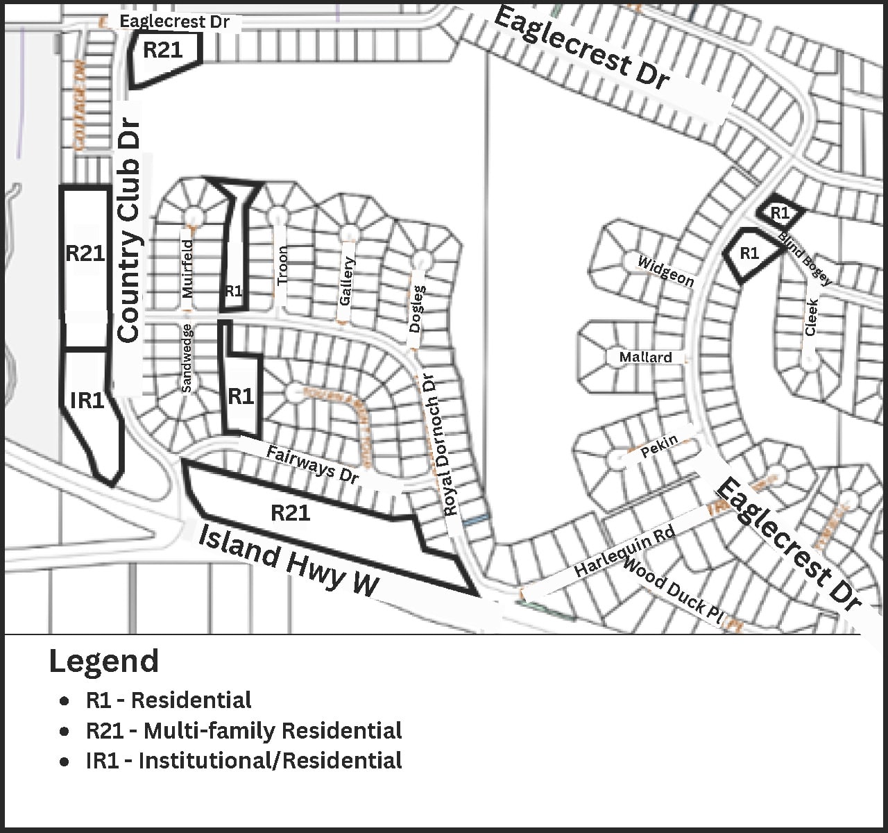 Eaglecrest Golf Course Zoning - Map (1)