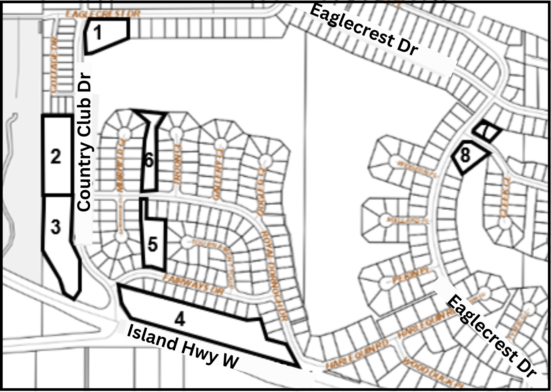 Eaglecrest Public Hearing map
