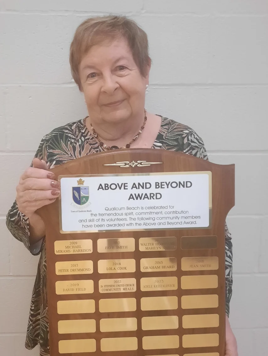 Del Kristalovich, winner of 2023 Above & Beyond volunteer award